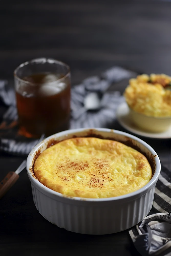 Sufle de Milho Verde com Queijo - RECEITA - Laticinios Fazenda do Padre - laticinios tradicionais mineiros